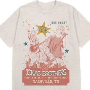 Jonas Brothers The Tour Nashville Tee